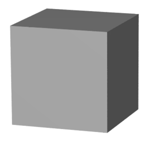 Form Factor:Cube - GISAXS